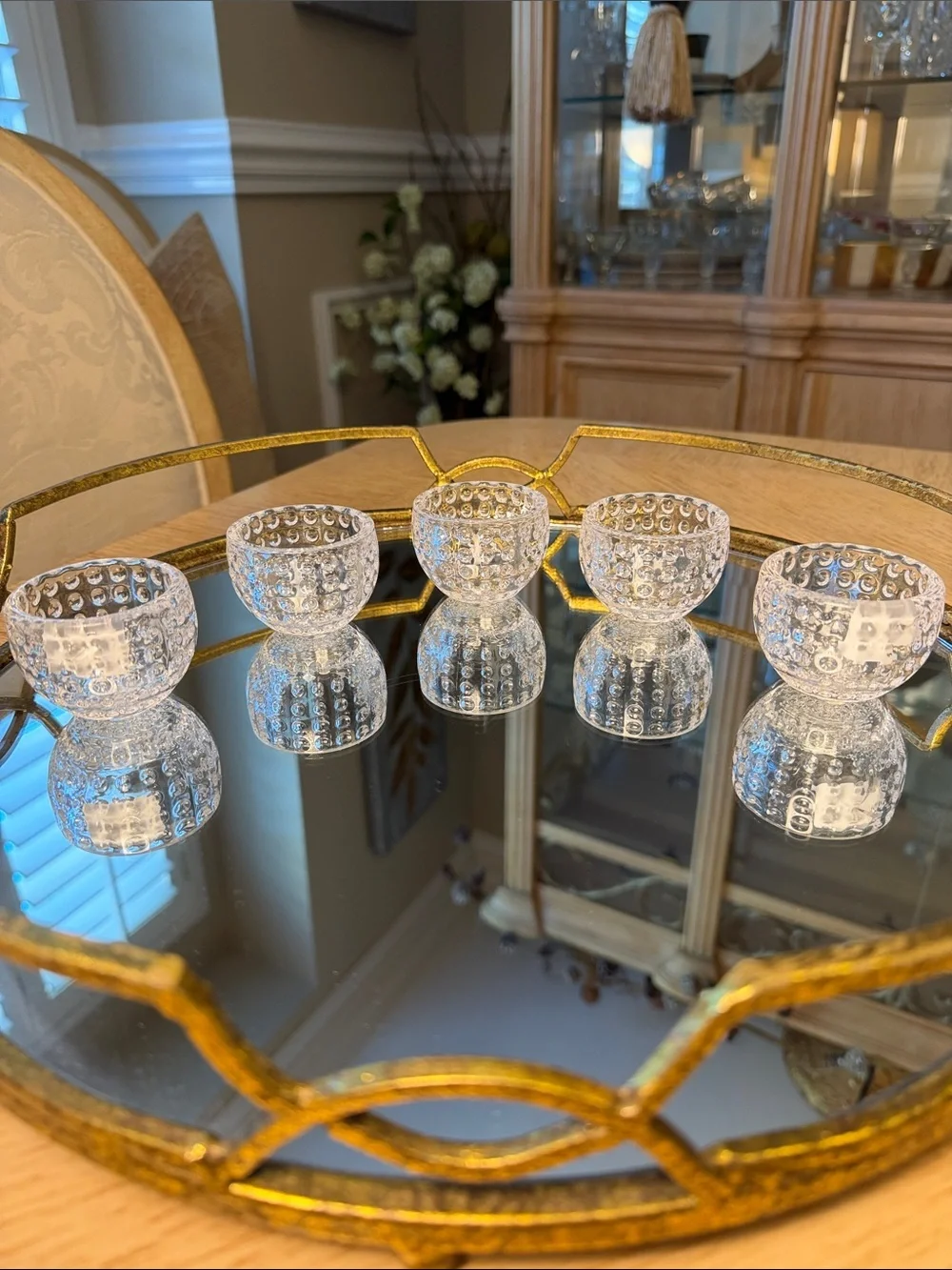 Crate&Barrel Dots Tealight Holder (5)